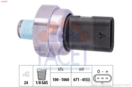 Автозапчасть FACET 250016