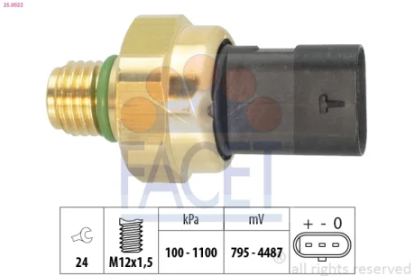 Датчик давления FACET 250022