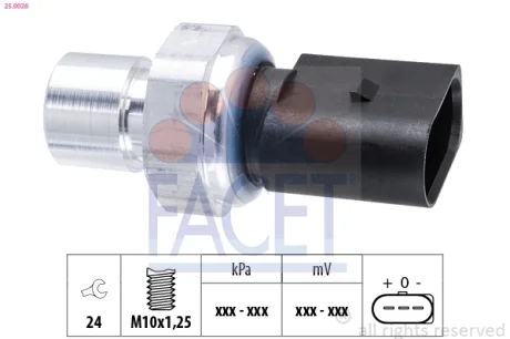 Датчик давления FACET 250026