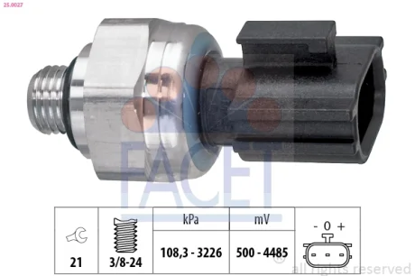 Датчик давления FACET 250027