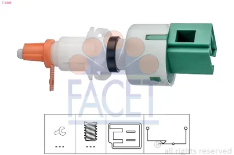Brake light switch. Выключатель стоп сиганала FACET 71249