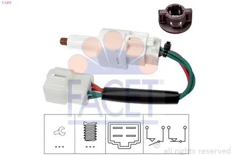 Brake light switch. Выключатель стоп сиганала FACET 71273