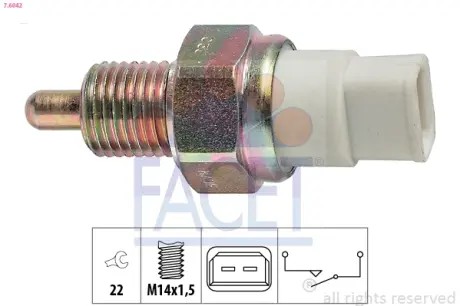 Датчик заднього ходу 2108-10/1119 Facet FACET 76042