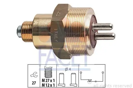 Brake light switch. Выключатель стоп сиганала FACET 76101