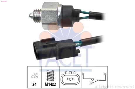 Автозапчасть FACET 76315