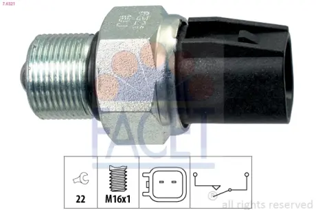 Датчик заднього ходу Ford Transit (00-06) (7.6321) Facet FACET 76321