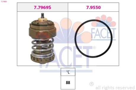 Термостат FACET 77969
