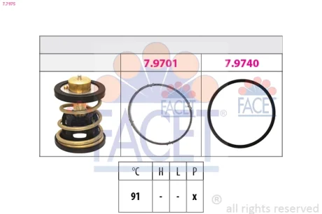 Автозапчасть FACET 77975
