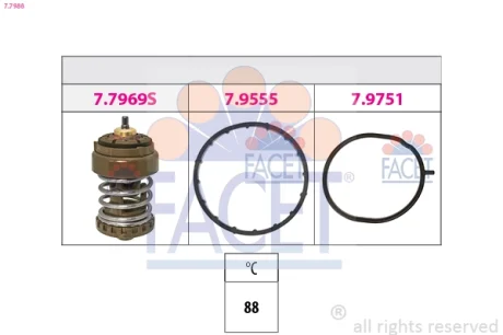 Термостат FACET 77988