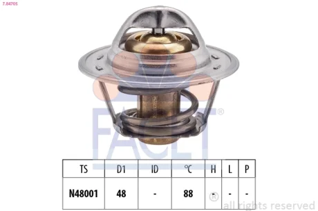 автозапчасть FACET 78470S
