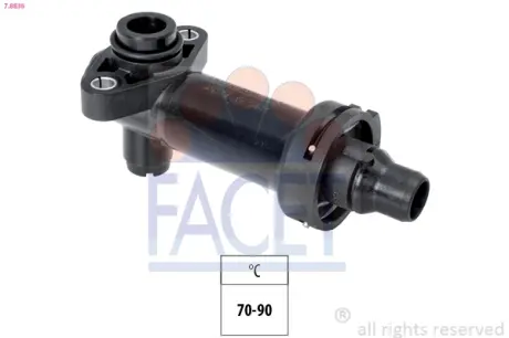 Термостат BMW 3(E46)/(E39) 2.0-3.9 d 98-05 (70C) (7.8836) Facet FACET 78836