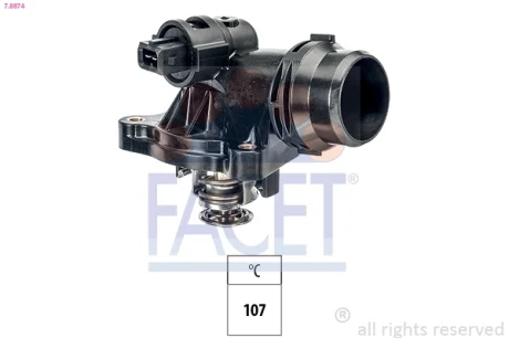 Термостат с датчиком FACET 78874