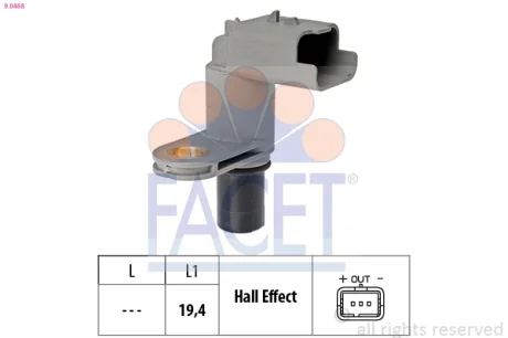 Автозапчасть FACET 90468