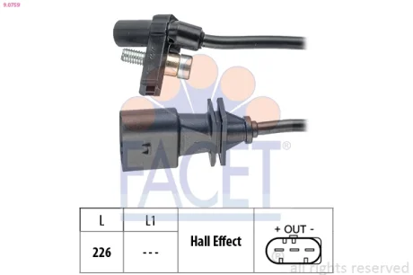 Автозапчасть FACET 90759