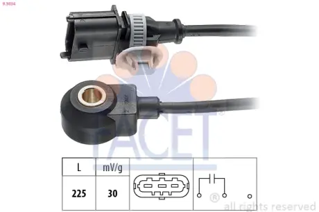 Датчик детонації FACET 93034