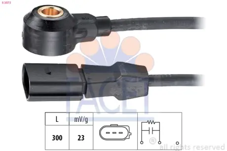 Ignition knock sensor. Датчик детонации FACET 93073