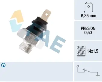 Oil pressure switch. Датчик давления масла FAE 11250