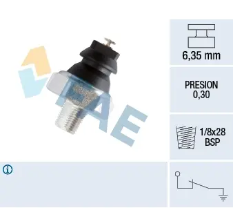 Oil pressure switch. Датчик давления масла FAE 12240