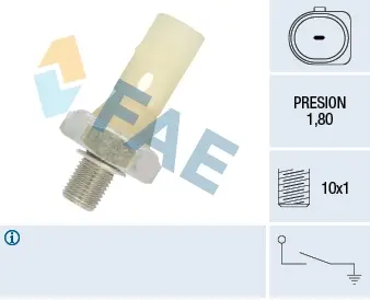 Oil pressure switch. Датчик давления масла FAE 12883