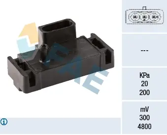 Intake manifold pressure sensor. Датчик абсолютного давления, впуск  FAE 15002