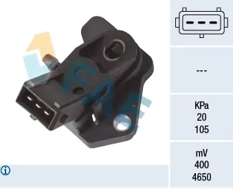 Intake manifold pressure sensor. Датчик абсолютного давления, впуск  FAE 15014