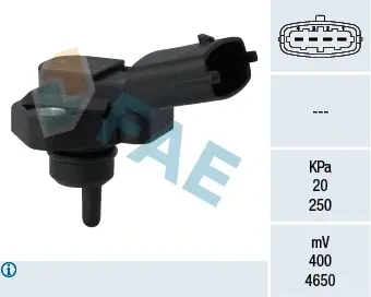 Intake manifold pressure sensor. Датчик абсолютного давления, впуск  FAE 15094