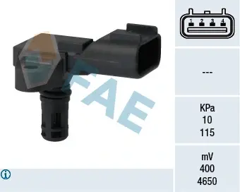 Intake manifold pressure sensor. Датчик абсолютного давления, впуск  FAE 15113