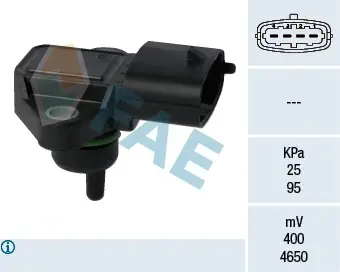 Intake manifold pressure sensor. Датчик абсолютного давления, впуск  FAE 15126