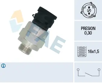 Pressure switch. Датчик давления FAE 18122