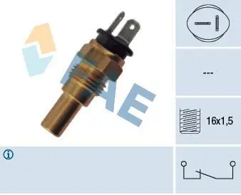 Coolant temperature sensor. Датчик температуры охлаждающей жидкости FAE 32742