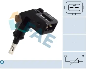 Sensor, exterior temperature. Датчик зовнішньої температури FAE 33163