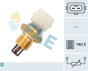 Coolant temperature sensor. Датчик температуры охлаждающей жидкости FAE 33170