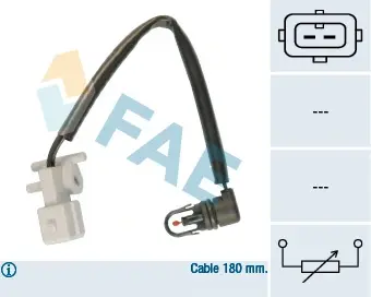 Coolant temperature sensor. Датчик температуры охлаждающей жидкости FAE 33185