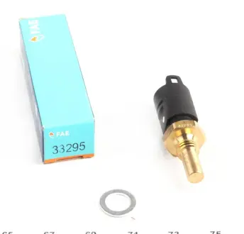 Sensor, coolant temperature. Датчик, температура охолоджуючої рідини FAE 33295