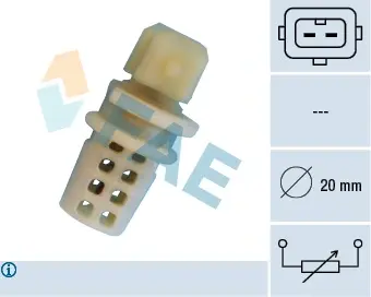 Coolant temperature sensor. Датчик температуры охлаждающей жидкости FAE 33520