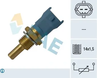 Coolant temperature sensor. Датчик температуры охлаждающей жидкости FAE 33688