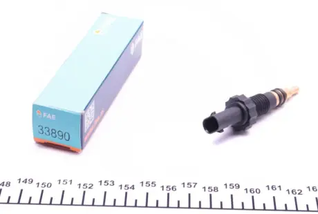Sensor, coolant temperature. Датчик, температура охолоджуючої рідини FAE 33890