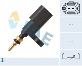 Coolant temperature sensor. Датчик температуры охлаждающей жидкости FAE 33891