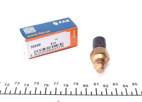 Coolant warning lamp temperature switch. Датчик сигнальной лампы охлаждающей жидкости FAE 35250