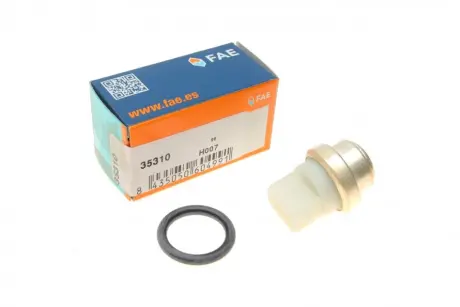 Coolant warning lamp temperature switch. Датчик сигнальной лампы охлаждающей жидкости FAE 35310