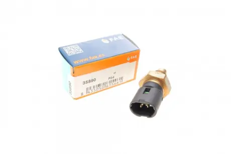 Coolant warning lamp temperature switch. Датчик сигнальной лампы охлаждающей жидкости FAE 35890