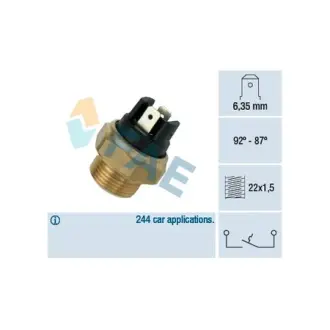 Radiator fan temperature switch. Датчик температуры вентилятора охлаждающей жидкости FAE 37310
