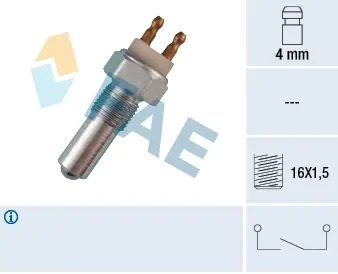 Reverse light switch. Выключатель фонаря заднего хода FAE 40260
