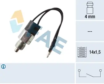 Reverse light switch. Выключатель фонаря заднего хода FAE 40530