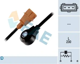 Ignition knock sensor. Датчик детонации FAE 60139