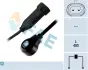 Ignition knock sensor. Датчик детонации FAE 60225 (фото 1)