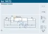 Glow plug. Свеча накаливания FAE 74173 (фото 1)