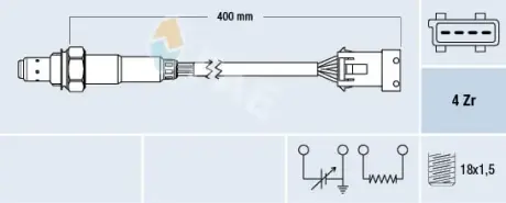 Oxygen sensor. Лямбда зонд, сенсор FAE 77211