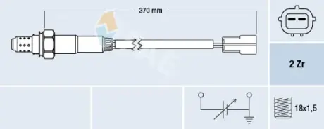 Oxygen sensor. Лямбда зонд, сенсор FAE 77323