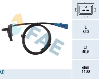 Wheel speed sensor. Датчик вращения колеса FAE 78022